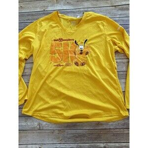 2024 RunDisney Marathon Weekend 5K Pluto Adult XXL Long Sleeve Shirt